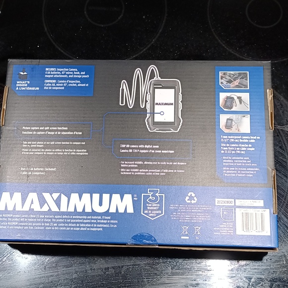 Compact digital inspection camera - Picture 2 of 2